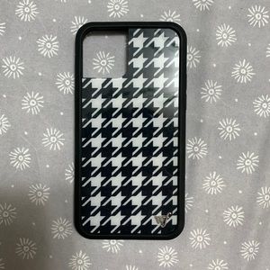 Houndstooth Iphone 11 Pro case Wildflower